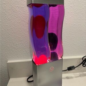 Groovy Wavy Double Lava Lamp Vintage New in Box